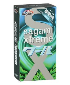 Bao cao su Sagami Xtreme Spearmint Bạc Hà Mát Lạnh