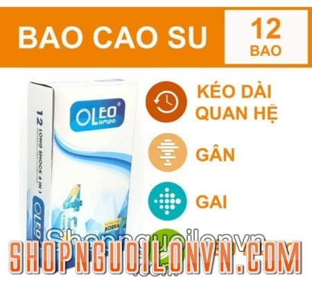 You are currently viewing Bao cao su Oleo Lampo 4in1 Hải Phòng